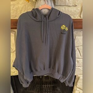 RVCA floral hoodie
